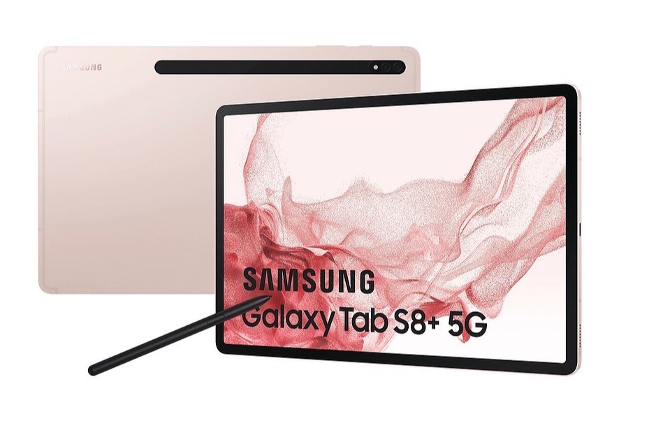 chollo Samsung Galaxy Tab S8+ 5G 8/128GB Rosa - 12.4