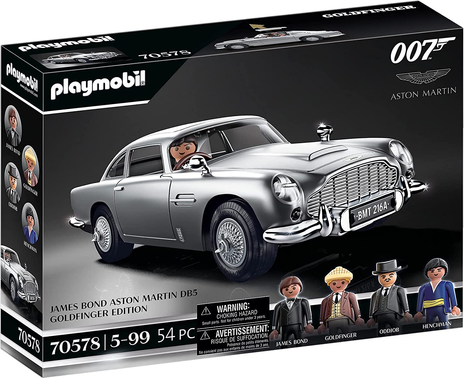 chollo PLAYMOBIL 70578 James Bond Aston Martin DB5 - Goldfinger Edition