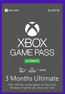 chollo Xbox Game Pass Ultimate – 3 Meses de Suscripción 