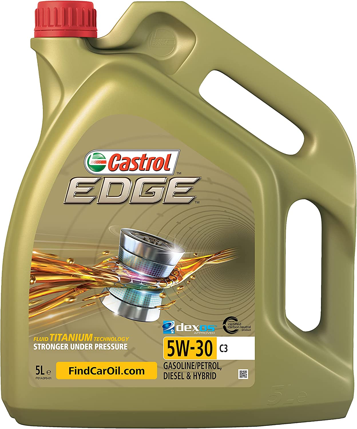 chollo Castrol EDGE 5W-30 C3 Aceite de Motor 5L