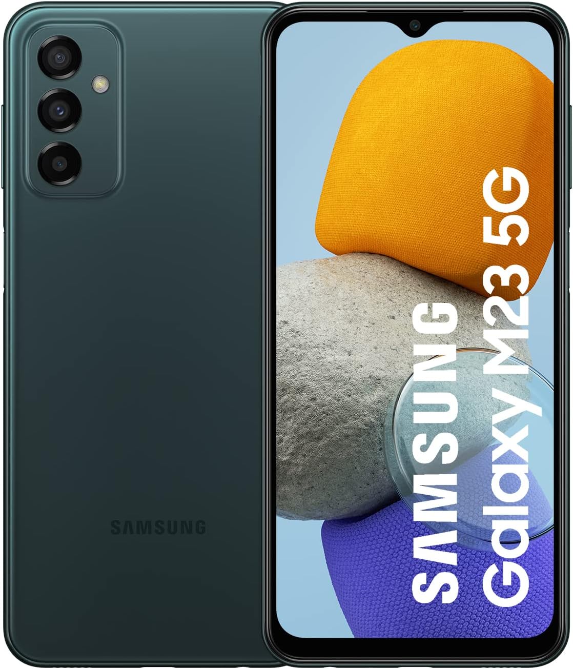 chollo Samsung Galaxy M23 5G (128 GB) Verde – Teléfono Móvil Android, Sin Tarjeta SIM, Smartphone con 4 GB de RAM (Versión Española)