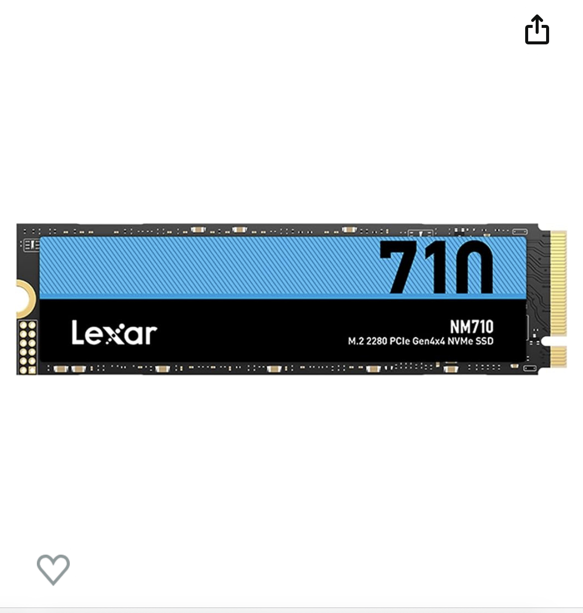 chollo Lexar NM710 1TB SSD