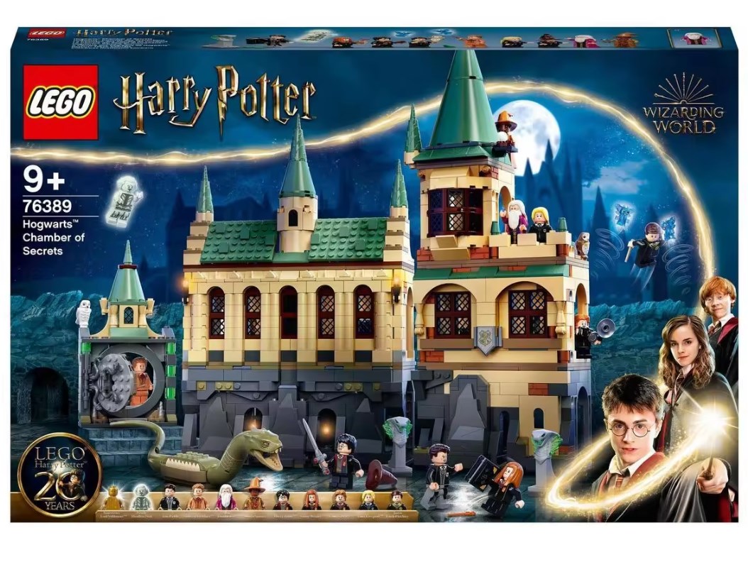chollo LEGO Harry PotterHogwarts: Cámara Secreta, con la Cámara Secreta y el Gran Comedor (1176 piezas)