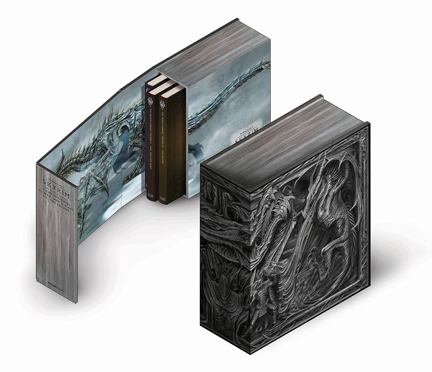 chollo ELDER SCROLLS V SKYRIM BOX SET: Volumes I, II & III (Box Set) Tapa dura