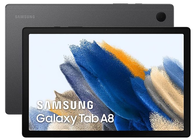chollo Tablet - Samsung Galaxy Tab A8, 128 GB eMMC, Gris Oscuro, WiFi, 10.5 pulgadas WUXGA, 4 GB RAM, Unisoc T618, Android 11