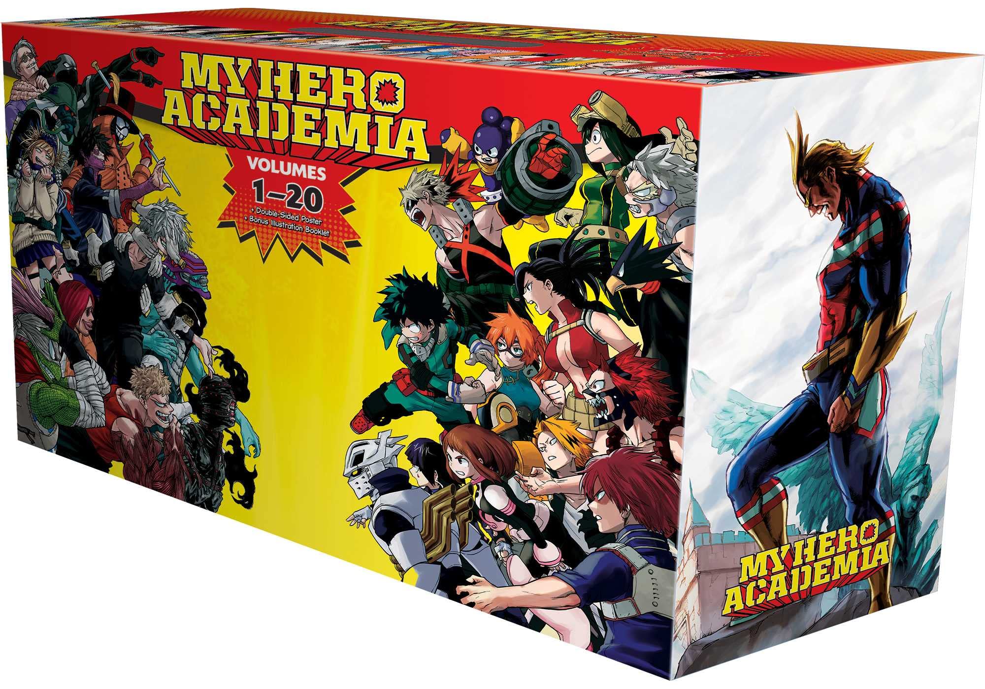 chollo My Hero Academia Box Set 1: Includes volumes 1-20 (Premium)