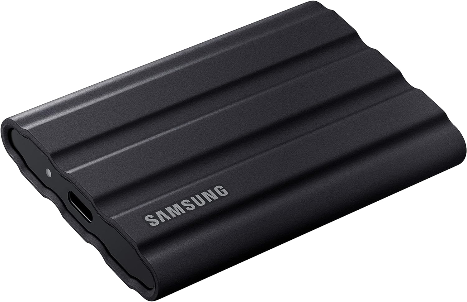 chollo SAMSUNG T7 Shield SSD portátil 2 TB - USB 3.2 Gen.2 SSD Externo Negro (MU-PE2T0S/EU)