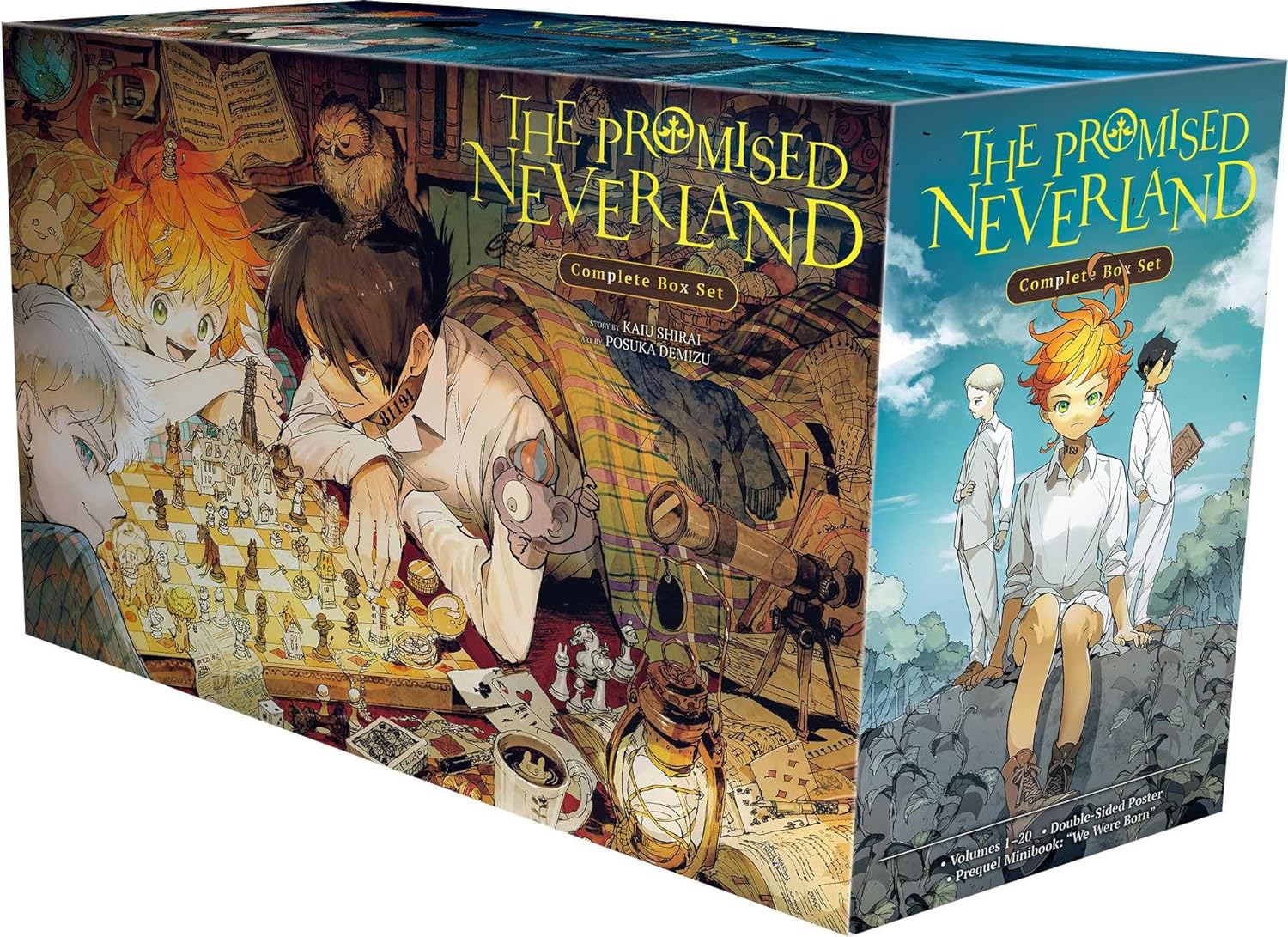 chollo The Promised Neverland Complete Box Set