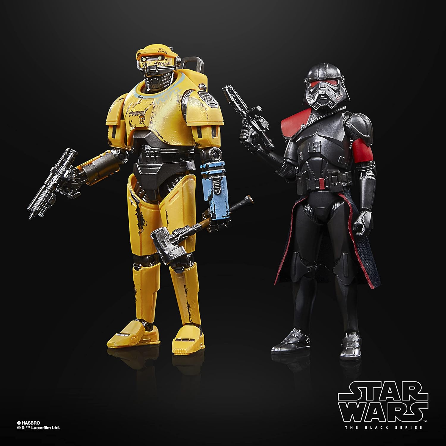 chollo Star Wars The Black Series, Ned-B & Purge Trooper, Pack de 2 Figuras de Grafito de 15 cm, Exclusivo en Amazon
