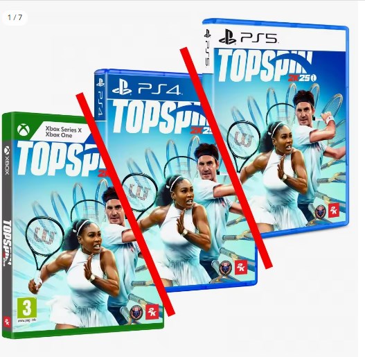chollo Top Spin (PS5 / Xbox / PS4)