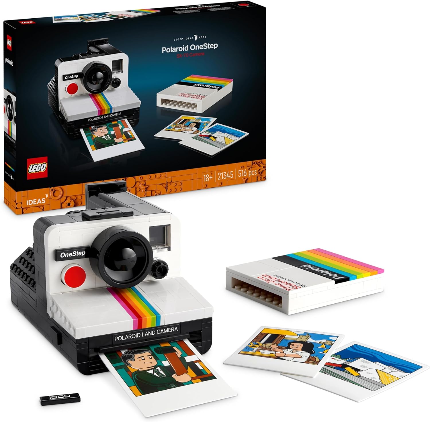 chollo LEGO Ideas Cámara Polaroid OneStep SX-70