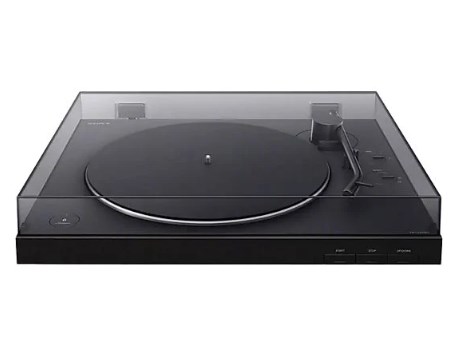 chollo Tocadiscos - Sony PS-LX310BT, Bluetooth, 33 y 45 rpm, Ecualizador fonográfico, Negro