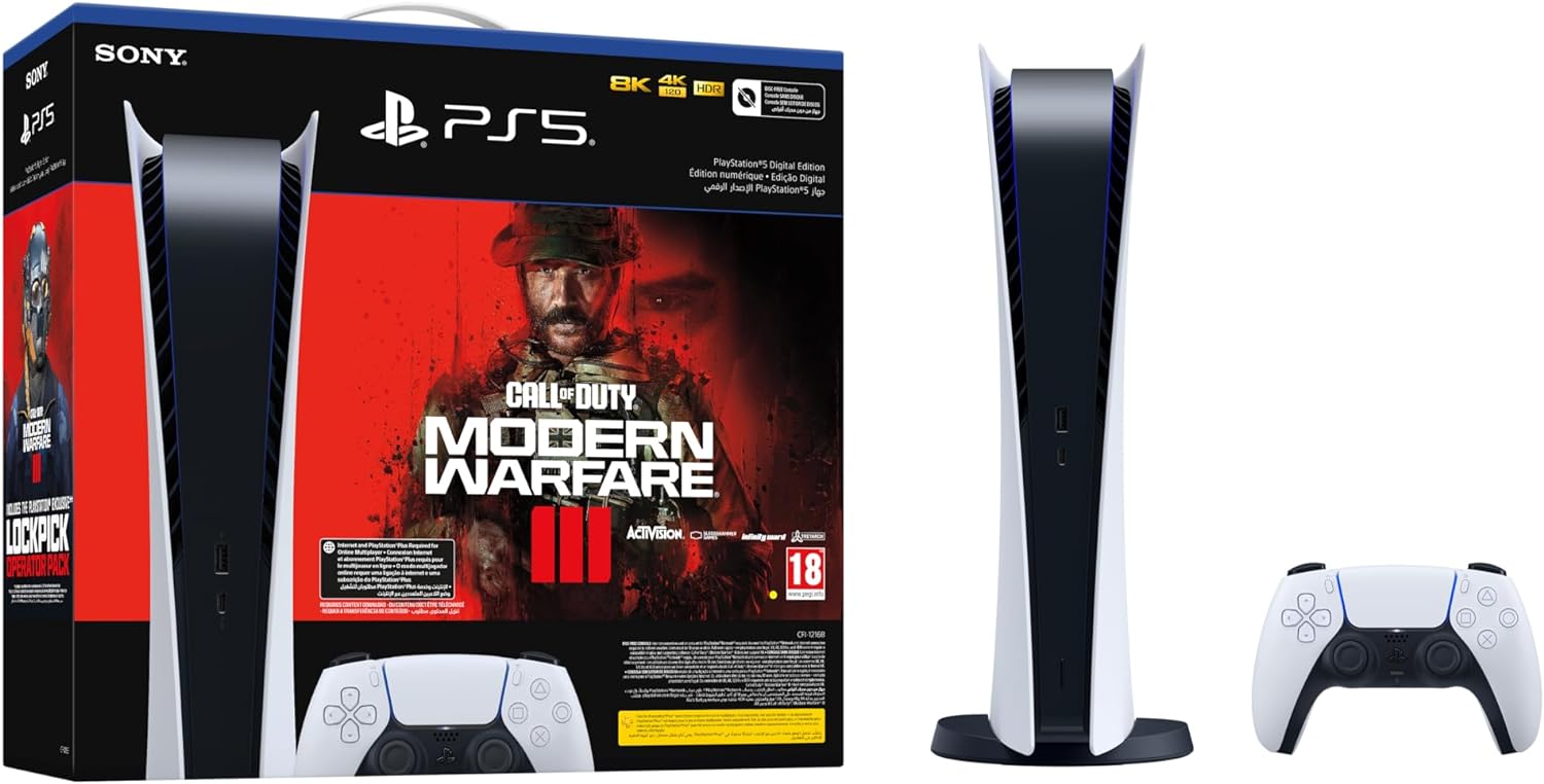 chollo PlayStation Pack Consola PS5 Edition Numerado + Call of Duty Modern Warfare III