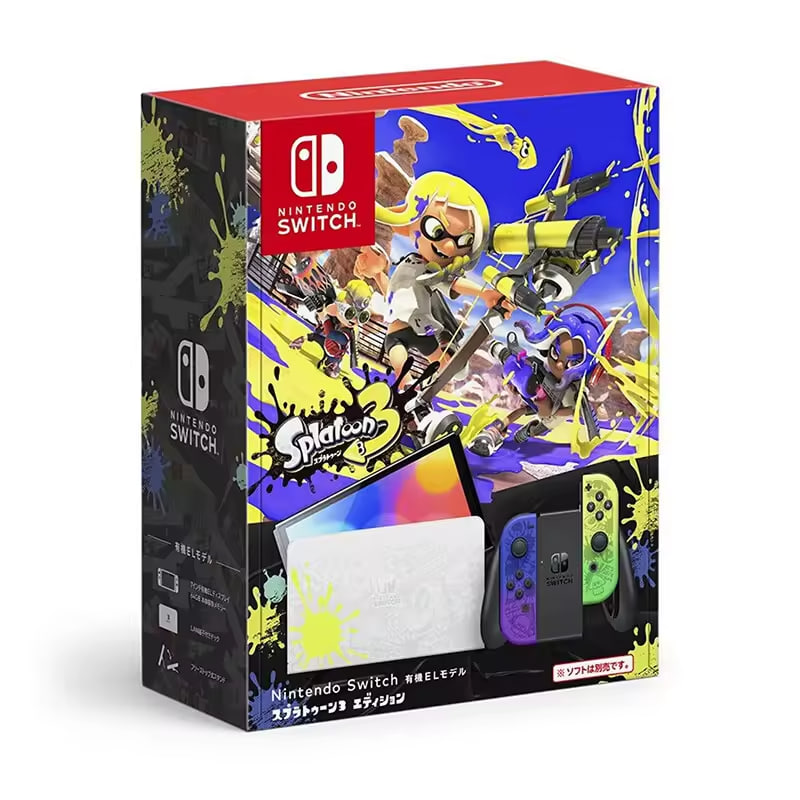 chollo Consola Nintendo Switch OLED Splatoon 3 Edición Limitada