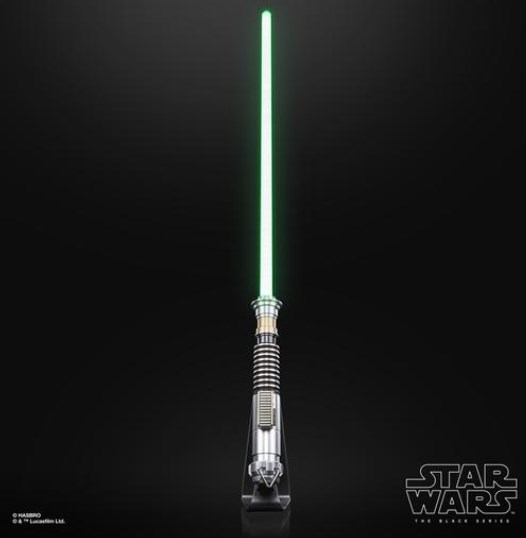 chollo Star Wars - Sable de luz Force FX Elite Luke Skywalker Black Series