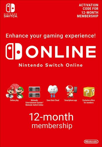 chollo Nintendo Switch Online Suscripción - 12 Meses